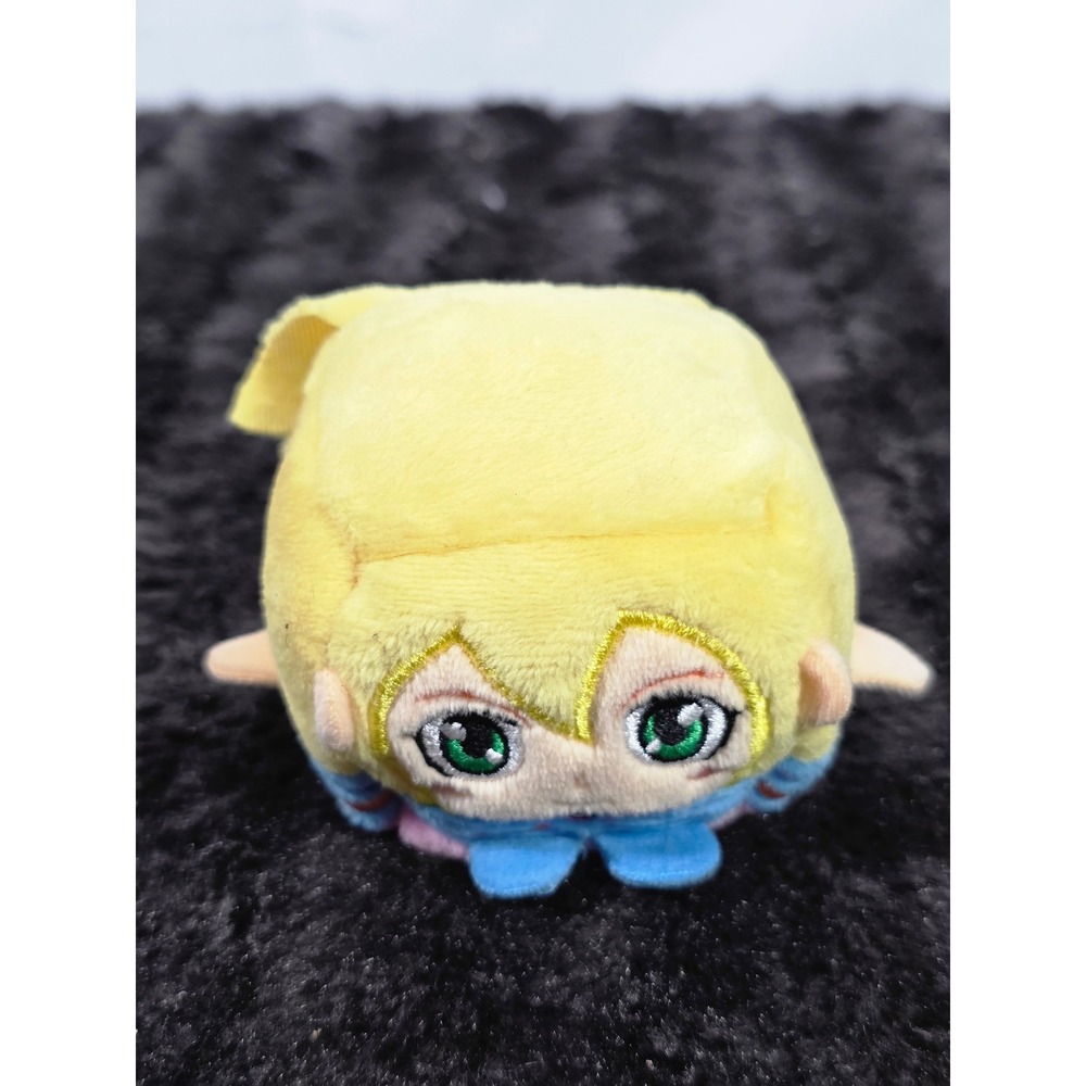 Yu-Gi-Oh! Dark Magician Girl Kawaii Cubes Plush Wish Factory Anime Toy Yellow